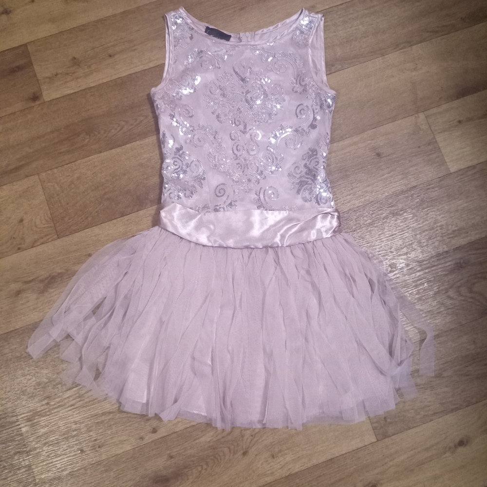 Sparkling Sequin Pink Dress